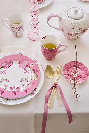 Pip Studio Jolie SS2025 Tableware Pink 08