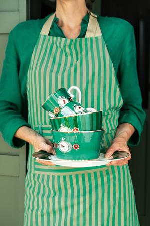 Pip Studio Love Birds SS2024 Tableware Green 12